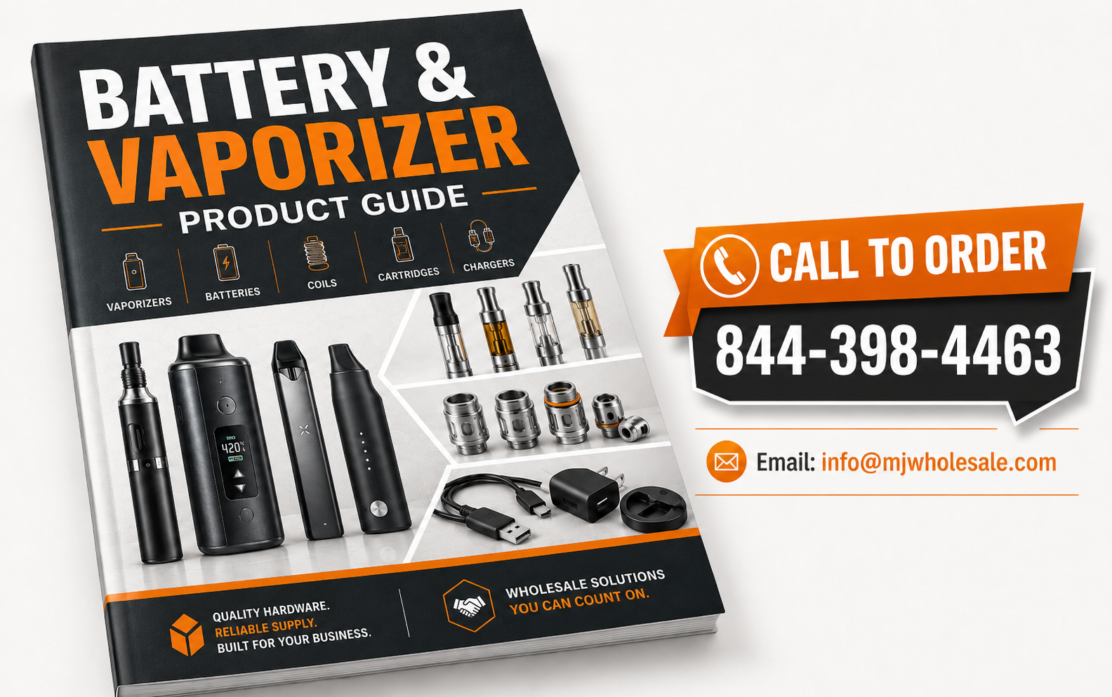 MJ Wholesale Battery and Vaporizer Product Guide